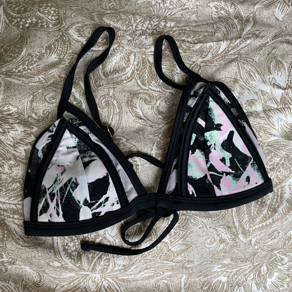 Ravewear Mesh Floral Bra